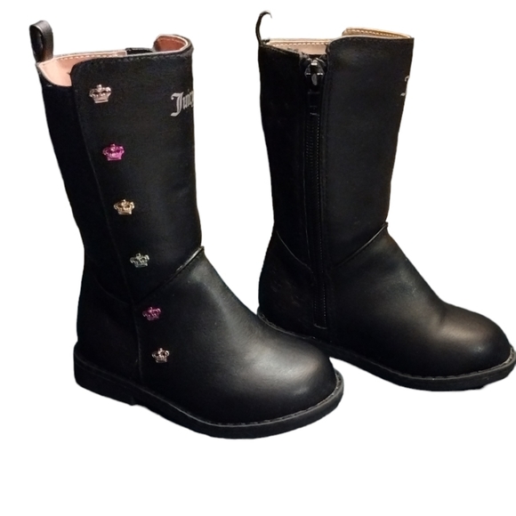 Juicy Couture Riding Boot Girls Lil Pasadena 6C - Picture 2 of 7